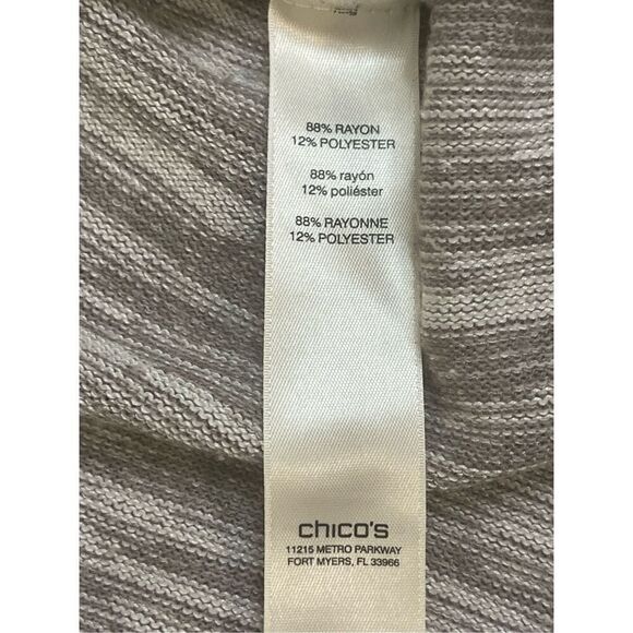 Chicos women’s bundle lot size 2 medium blouse sweater - Picture 8 of 15